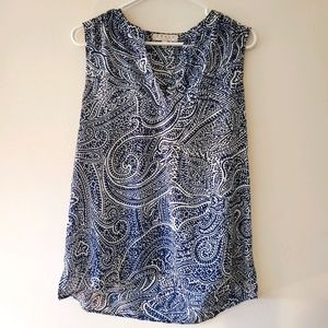 Chaus Paisley Top